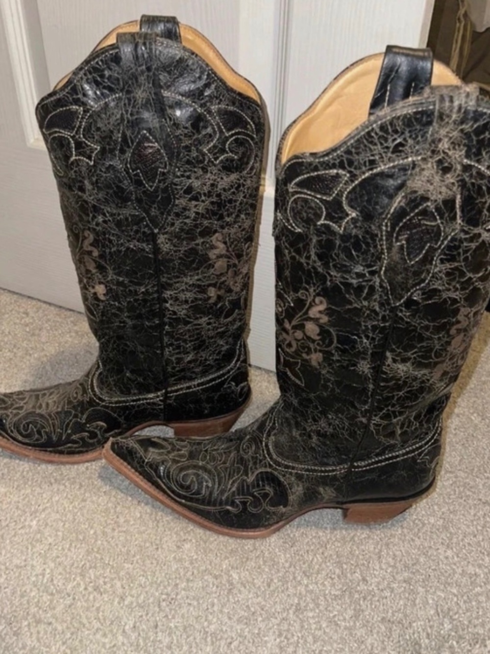 Women’s Corral Black Boots size 9